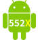 Aplicativo 552X para Android
